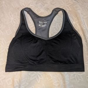 Fittin Racerback Sports Bra - Black